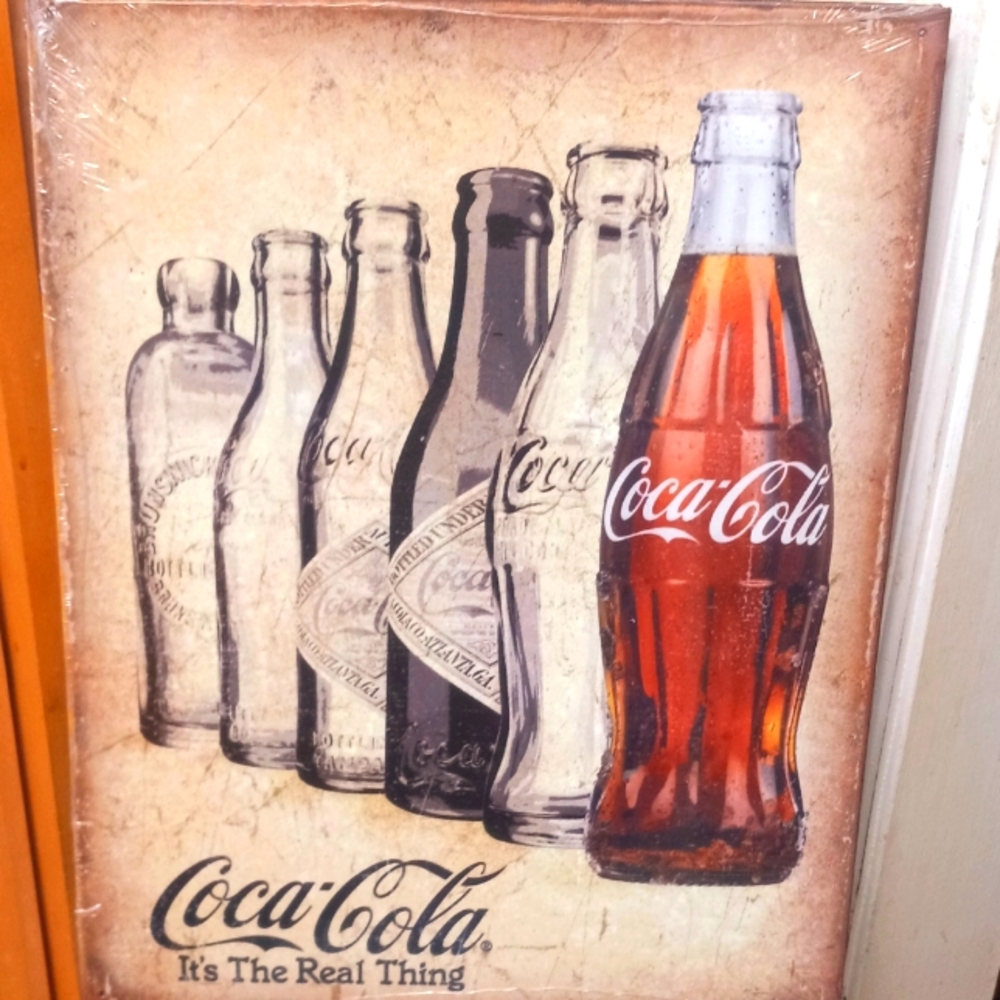 Coca Cola Metal Sign
